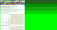 Desktop Screenshot of cashformotorhomes.com